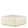 CHALLIS COFFEE TABLE L ECRU W60/D60/H27CM