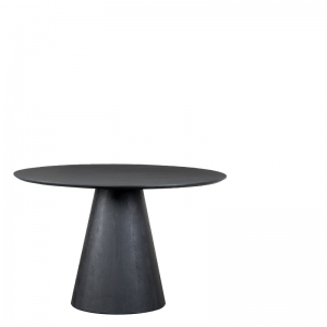 MICHIGAN DINING TABLE ROUND BLACK W120/D120/H76