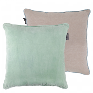 FAYE PILLOW SMOKE GREEN 50X50