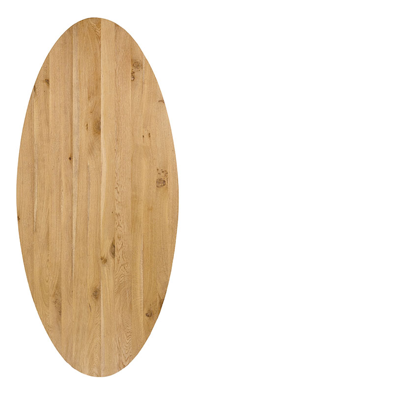 NEWPORT DINING TABLE TOP NATURAL OAK W220/D100/H3