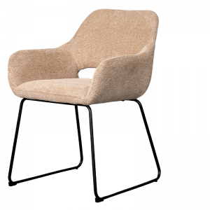 BOSTON DINING CHAIR SIERRA SAND W58/D59/H82