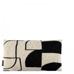 GISELLE PILLOW BLACK 50X30CM