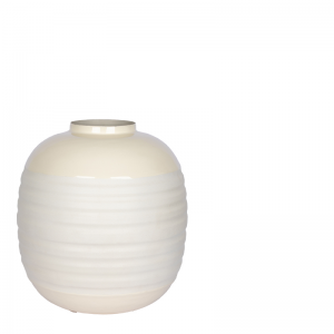 HUUB VASE ECRU L