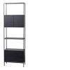 IMPERIAL CABINET BLACK W60/D35/H190