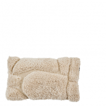 MACKENZIE PATCH PILLOW BEIGE L30/W50