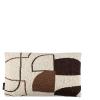 GISELLE PILLOW BROWN 50X30CM