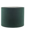 BRIGHTON VELVET LAMPSHADE ROUND GREEN 40X40X32