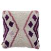SACHI PILLOW DARK PURPLE 50X50