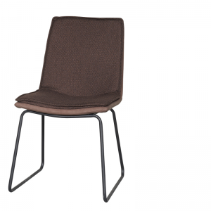 MINNEAPOLIS DINING CHAIR DARK BROWN