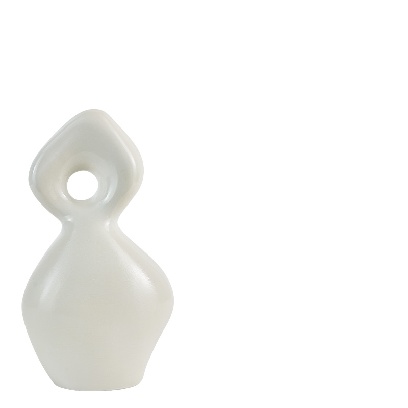 BROOKE SCULPTURE CRÈME W20/D12/H35