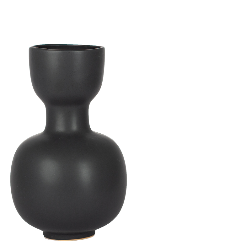 BENJAMIN VASE BLACK S