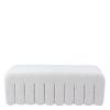 CISKE POUF MIX BOUCLE ECRU L W123/D46/H45 cm