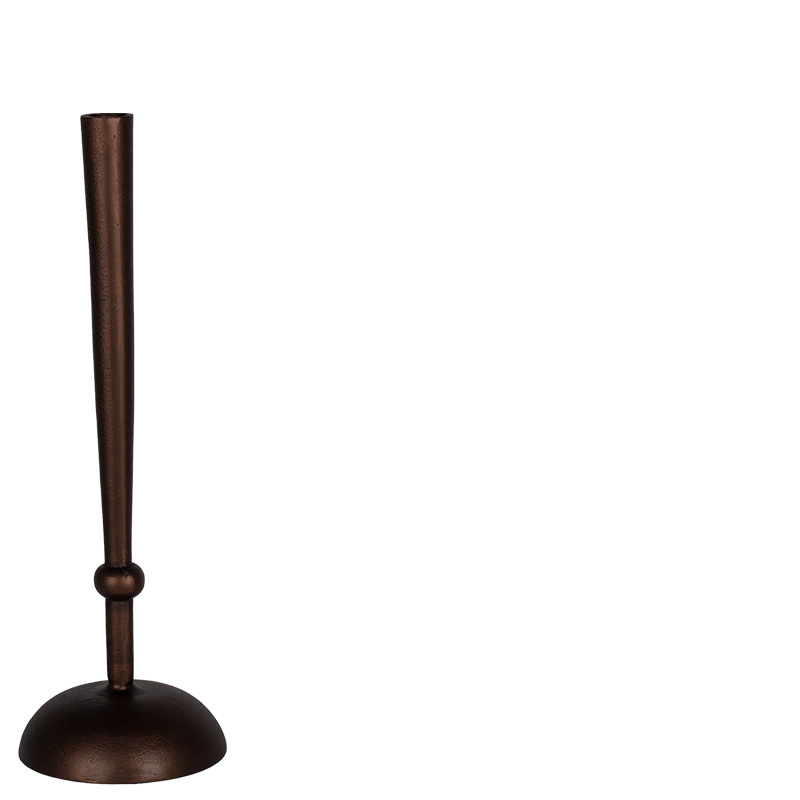KAYNE CANDLE HOLDER BRONZE M