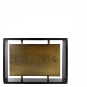 LIFESTYLE LOGO IRON STAND