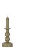 ANNE LED CANDLE GREY OLIVE S