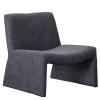 GEORGIA FAUTEUIL BOUCLE ANTHRACITE W74/D76/H76