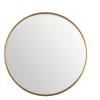 ANTIQUE GOLD MIRROR ROUND 120CM