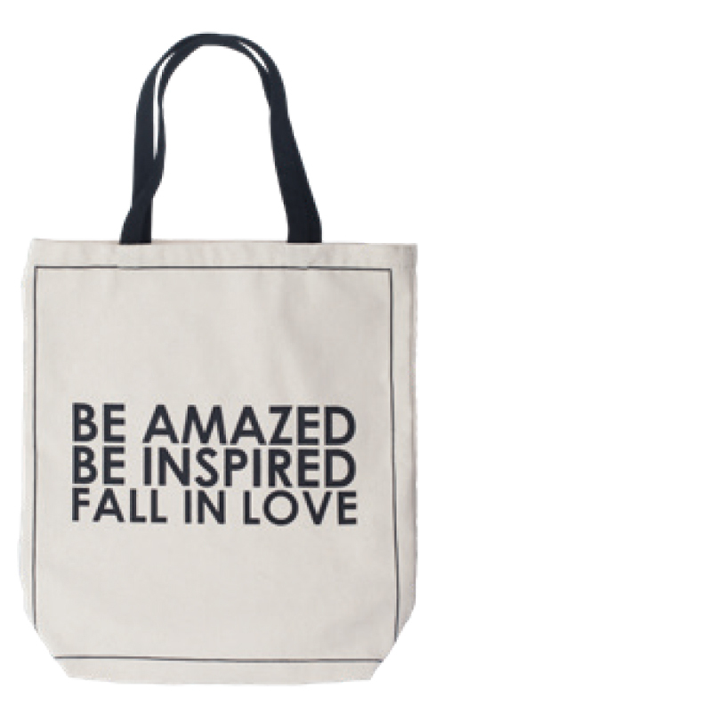 BE INSPIRED CANVAS LIFESTYLE BAG