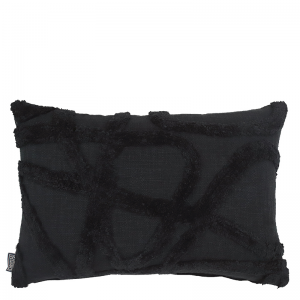 TAOS PILLOW BLACK 60X40CM