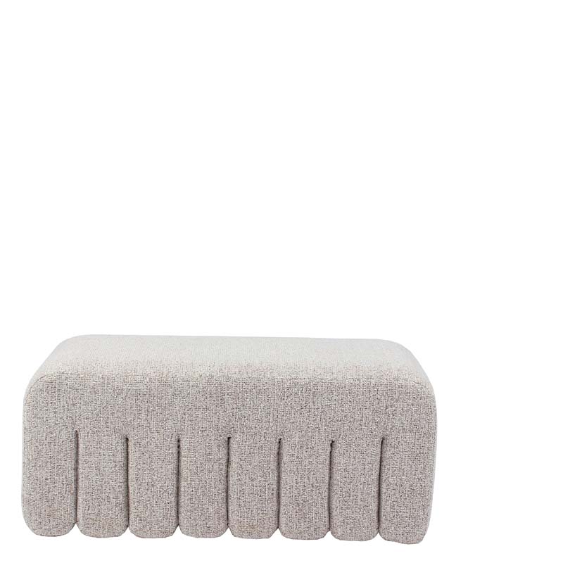 CISKE POUF MIX BOUCLE SAND M W98/D46/H45 cm