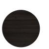 ATLANTA DINING TABLE TOP BLACK MANGO W130/D130/H3