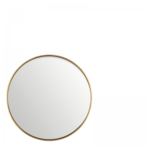 ANTIQUE GOLD MIRROR ROUND 60CM