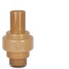 JANNA VASE WARM TAUPE