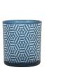 ETHNIC VOTIVE BLUE L