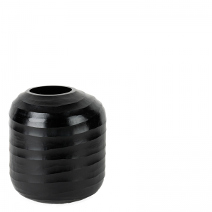 KENVILL VASE BLACK BOLD