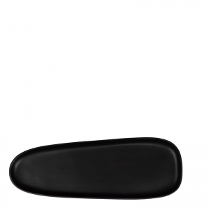 OVAL TRAY BLACK L