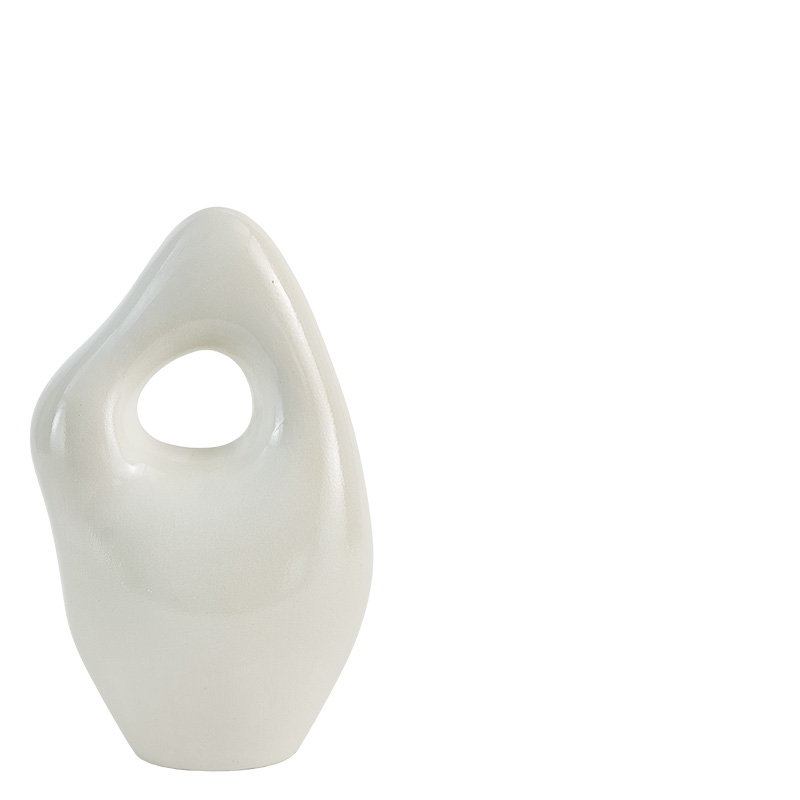 BRIANNA SCULPTURE CRÈME W19/D11/H31