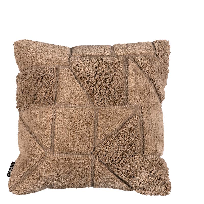 BRYAN PILLOW GREY OLIVE 50X50