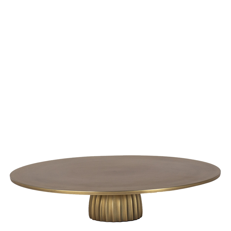 ARCOLA CAKE STAND GOLD