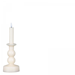 ANNE LED CANDLE ECRU S