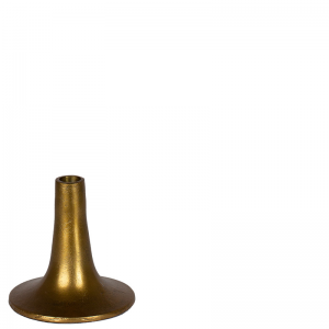 BLAINE CANDLE HOLDER ANTIQUE GOLD M