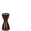 AUBUM CANDLE HOLDER BROWN M