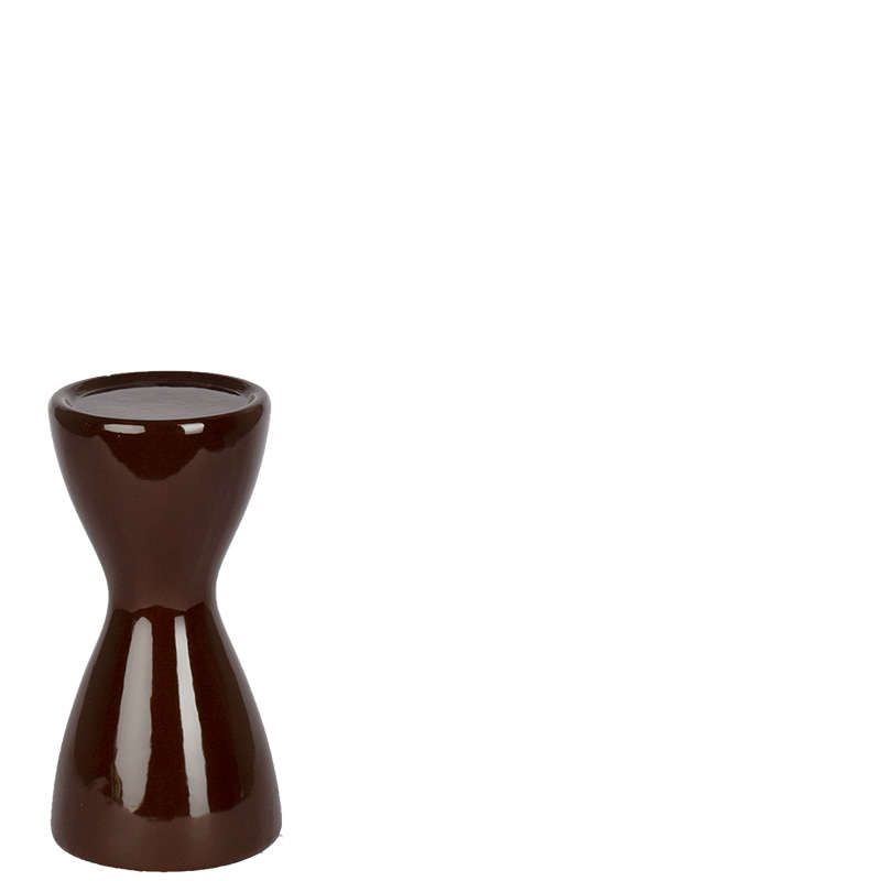 AUBUM CANDLE HOLDER BROWN M