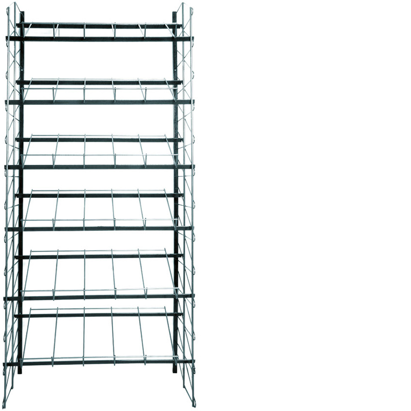CANDLE DISPLAY METAL 18 BOXES W76/D40/H163