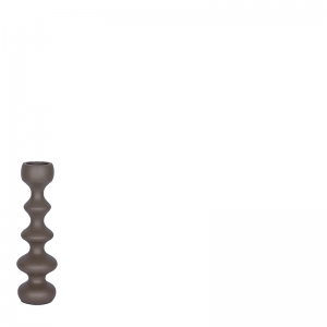 ARISTA CANDLE HOLDER BROWN S