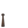 ATWOOD CANDLE HOLDER MEDIUM WALNUT