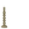 ANNE LED CANDLE GREY OLIVE M