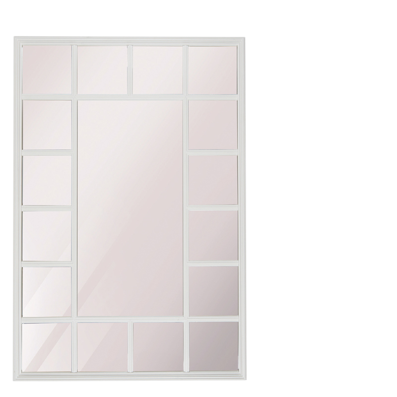 FERNAO MIRROR RECTANGLE WHITE