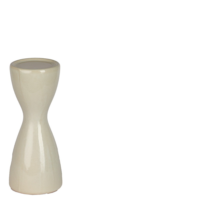 AUBUM CANDLE HOLDER WHITE L