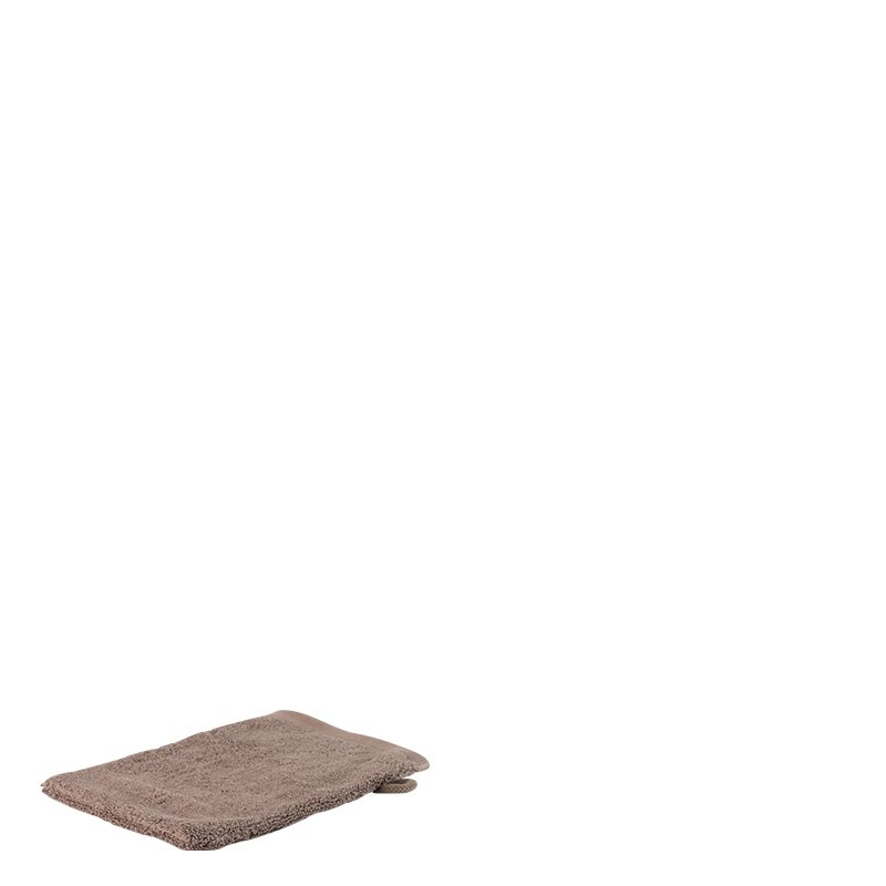 LIV WELLNESS WASH CLOTH TAUPE 16X22 CM