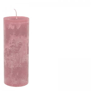 BERNARD CANDLE Ø7X20 CORALRED