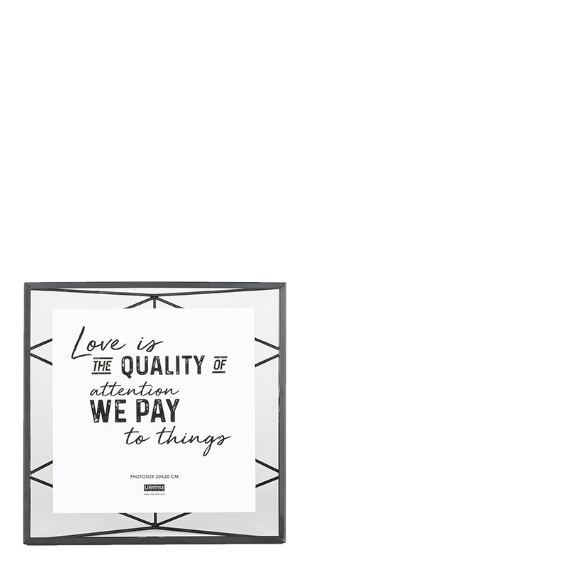 NURA PHOTOFRAME BLACK 20X20 CM