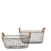 HARVEY BASKET OVAL S/2 (123467/123468)