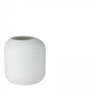 KENVILL VASE WHITE BOLD