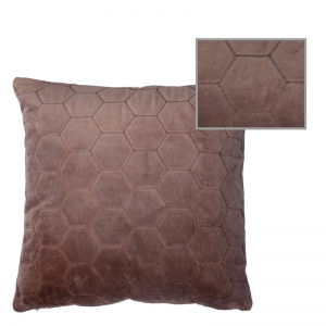 LERAINE PILLOW BROWN 50X50