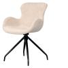 CALIFORNIA ROTATING DINING CHAIR SIERRA ECRU W58/D59/H83